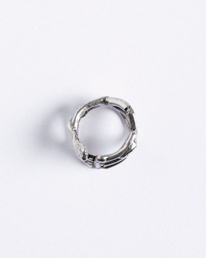 BAGUE FRAGMENT EN ARGENT 950