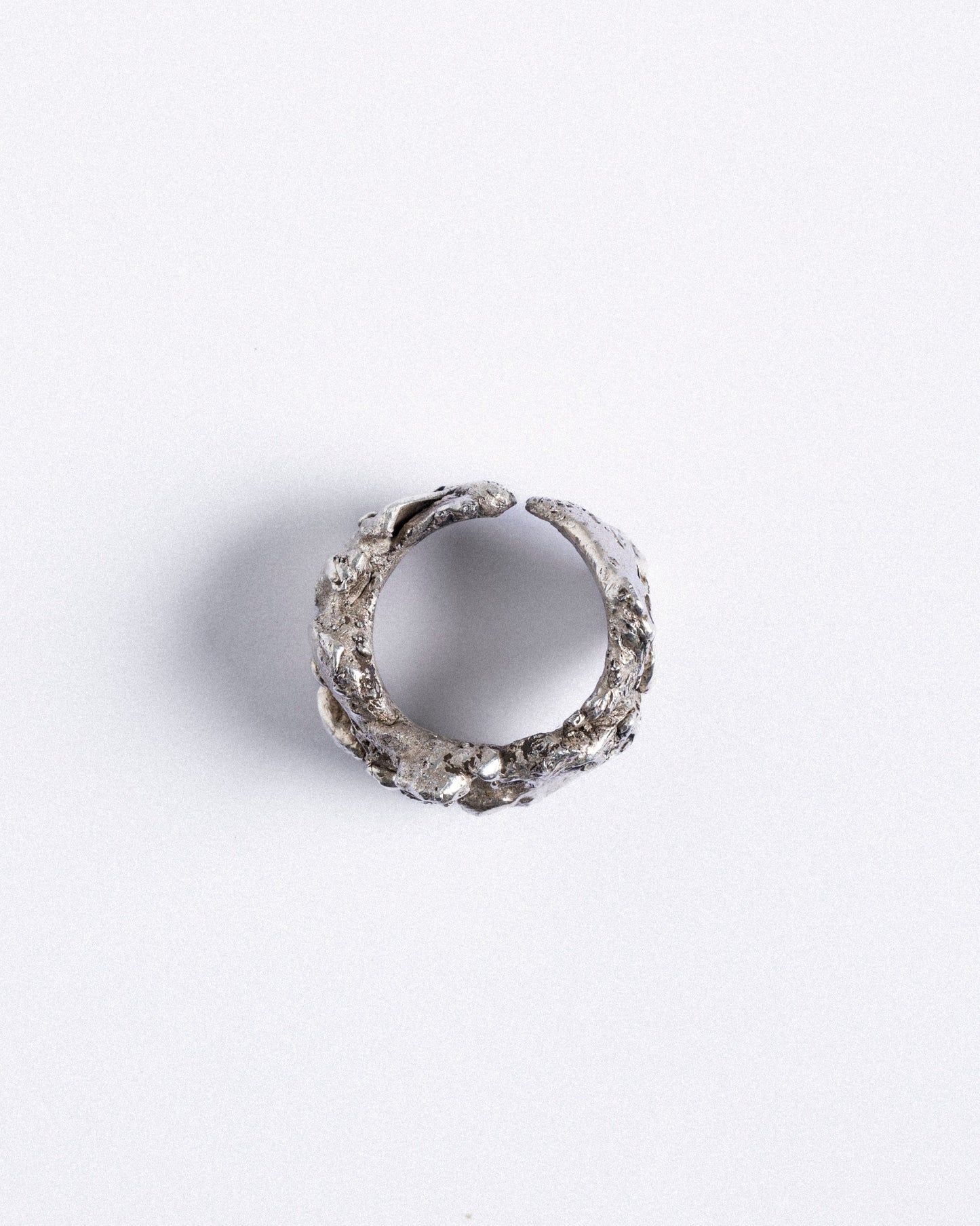 BAGUE FRAGMENT EN ARGENT 950