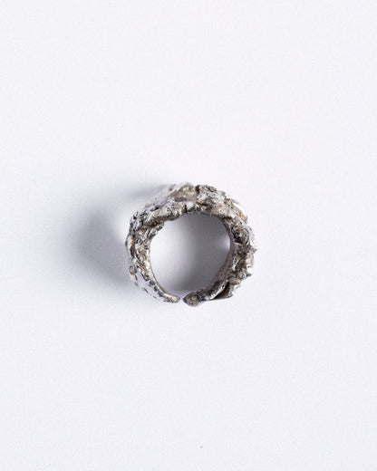 BAGUE FRAGMENT EN ARGENT 950