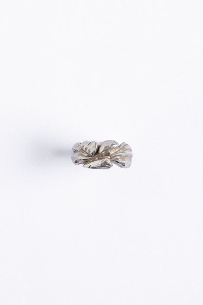 BAGUE SILEX EN ARGENT 950