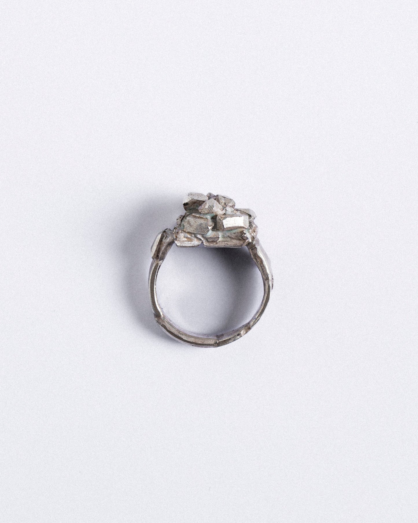 BAGUE FRAGMENT EN ARGENT 950