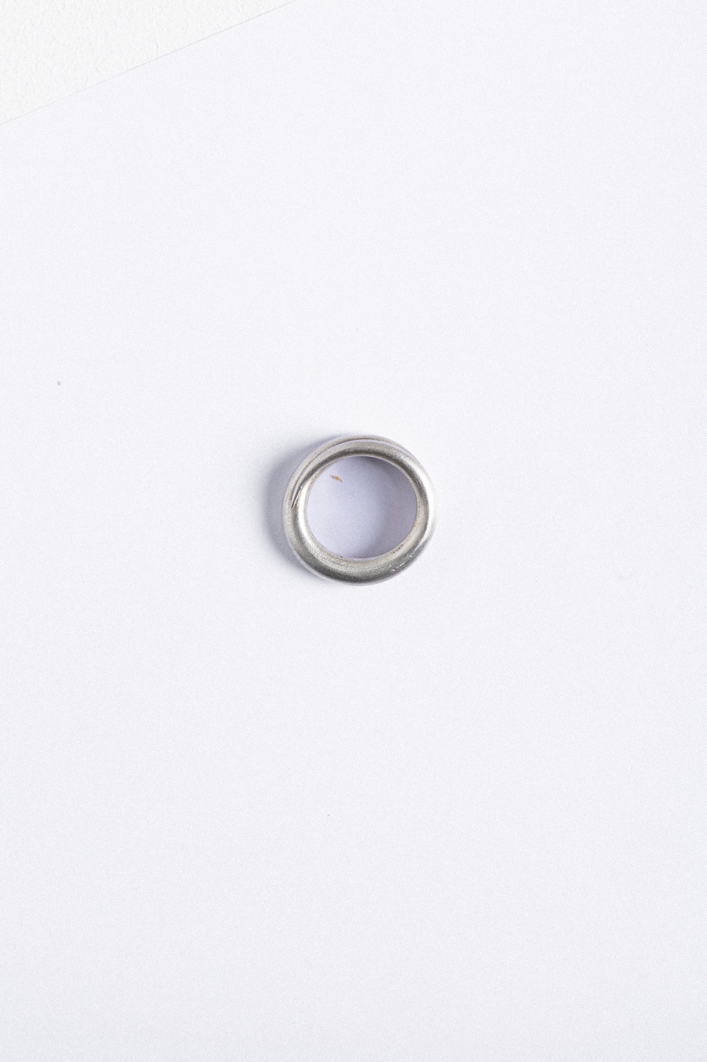 BAGUE SOLITAIRE EN ARGENT 950