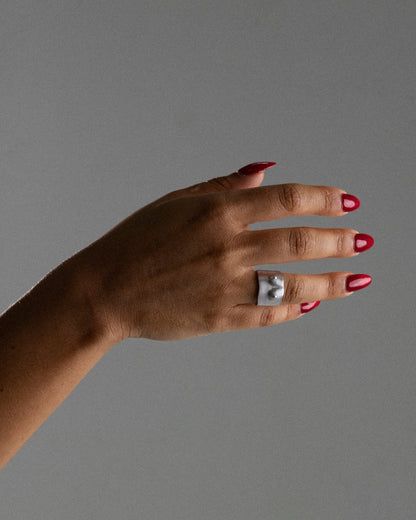 BAGUE SCULPTURE N°1 LIGHT DIAMANTS