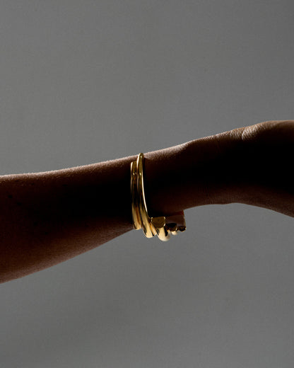 925 SILVER GOLD-PLATED BRACELET