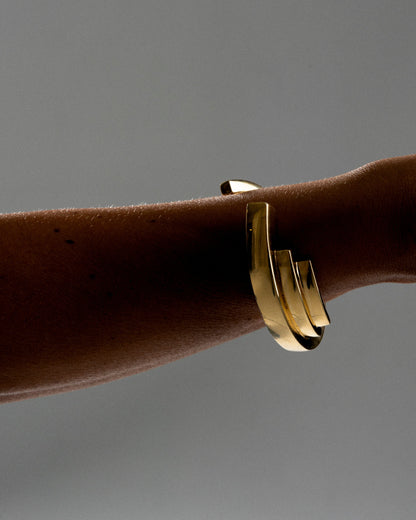 925 SILVER GOLD-PLATED BRACELET