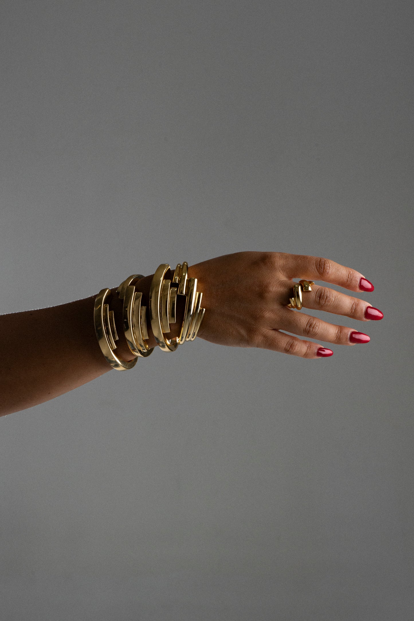 925 SILVER GOLD-PLATED BRACELET