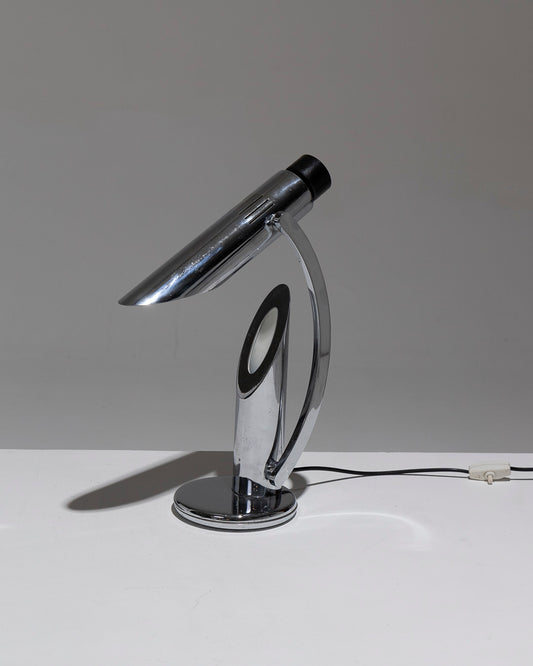 FASE THARSIS CHROME DESK LAMP, 1970s