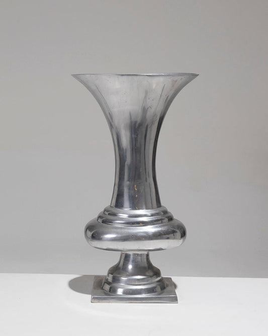 YEAR / MONUMENTAL METAL VASE 