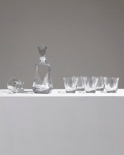 Crystal whiskey set