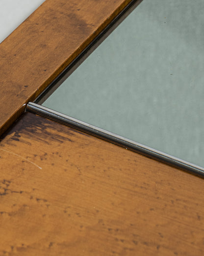 TABLE BASSE EN LOUPE ET MIROIR, 1970s