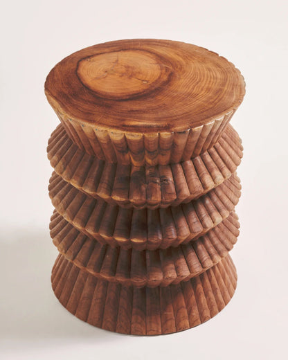 Carla wooden stool