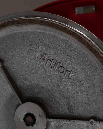 CHAISE TULIP EN CUIR ET MÉTAL, PIERRE PAULIN, 1960s