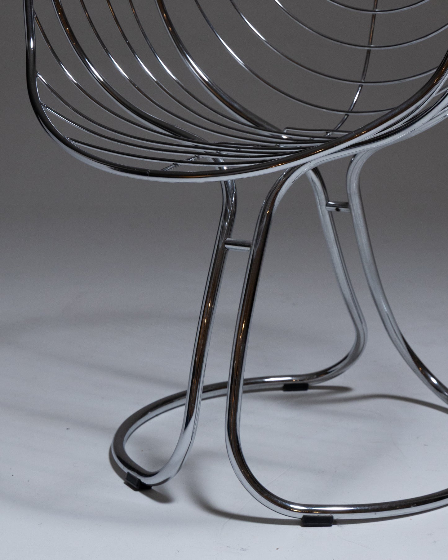 METAL CHAIR, GASTONE RINALDI, RIMA, 1970s