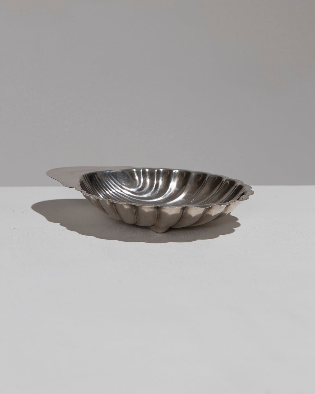 SILVER METAL SHELL PLATE