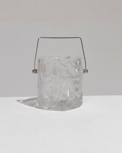 DAUM CRYSTAL ICE BUCKET, 1960s