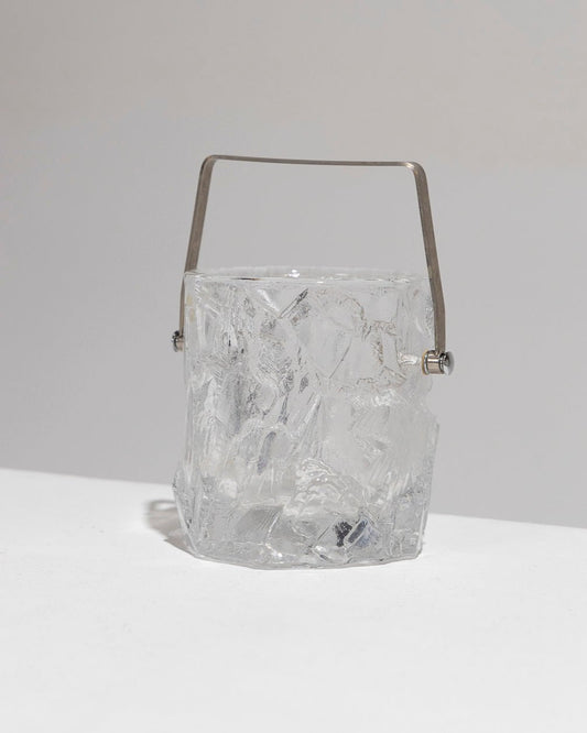 DAUM CRYSTAL ICE BUCKET, 1960s