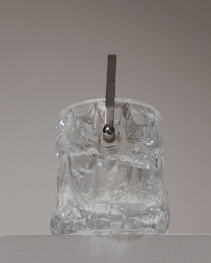 DAUM CRYSTAL ICE BUCKET, 1960s