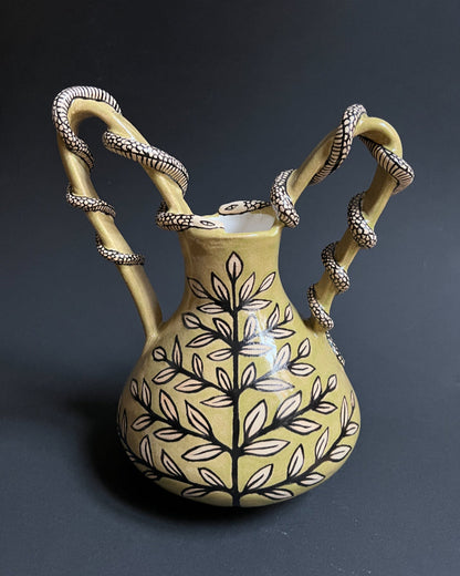 'JARDIN SECRET' GREEN VASE