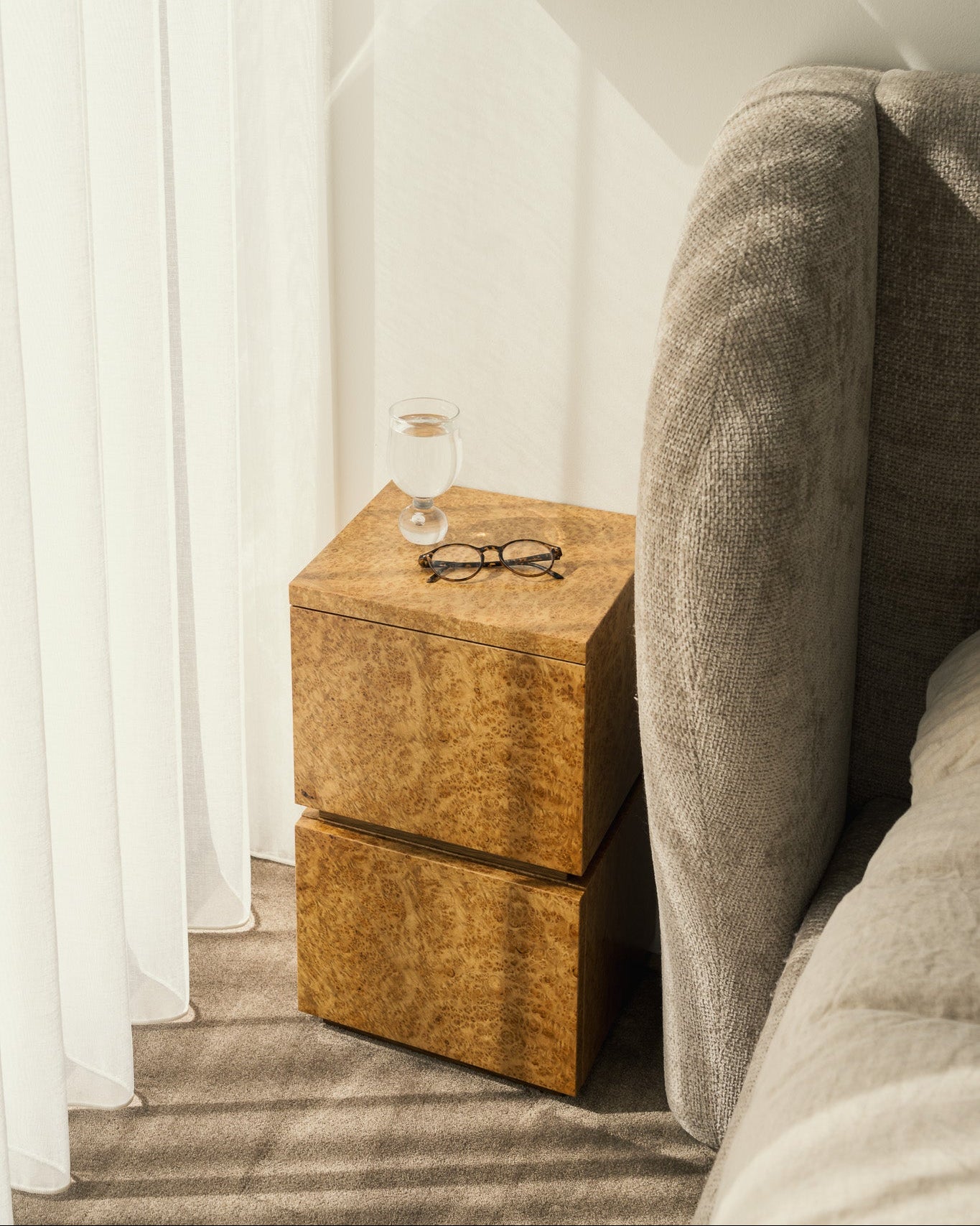 'BOHULT DUE' BEDSIDE TABLE