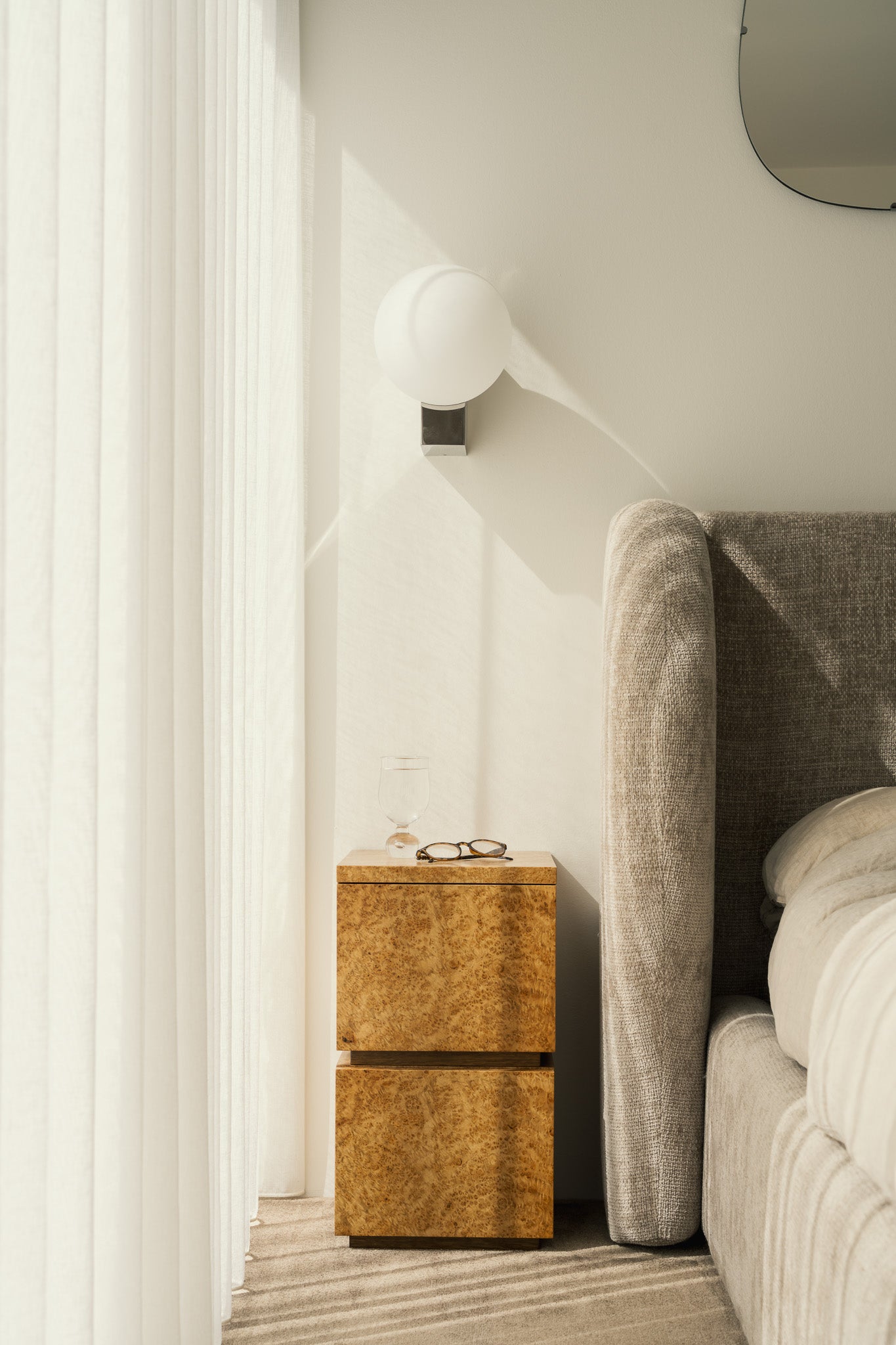 'BOHULT DUE' BEDSIDE TABLE