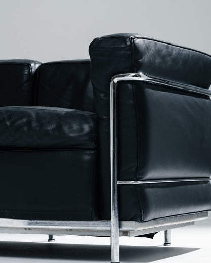 LC2 SOFA, LE CORBUSIER, JEANNERET, PERRIAND, CASSINA, 1960s