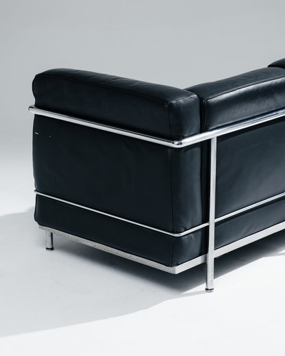 LC2 SOFA, LE CORBUSIER, JEANNERET, PERRIAND, CASSINA, 1960s