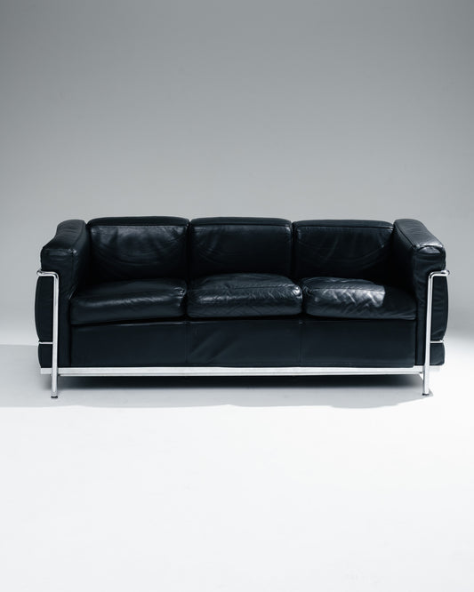 LC2 SOFA, LE CORBUSIER, JEANNERET, PERRIAND, CASSINA, 1960s