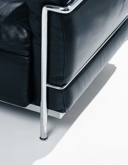 LC2 SOFA, LE CORBUSIER, JEANNERET, PERRIAND, CASSINA, 1960s