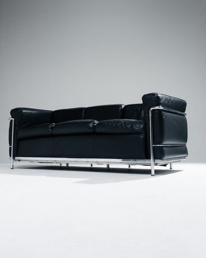 LC2 SOFA, LE CORBUSIER, JEANNERET, PERRIAND, CASSINA, 1960s
