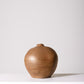 Vase boule en grès, travail artisanal français en très bon état.