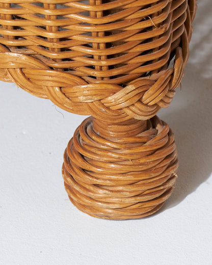 Rattan two -seater sofa, 1960s