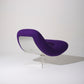 PURPLE LOUNGE CHAIR PIERRE VANDEL, 1970s