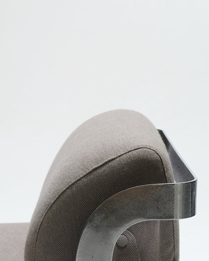 CHAUFFEUSE CONVERTIBLE STRUCTURE MÉTAL, 1970s