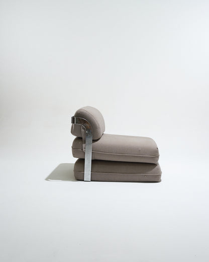 CHAUFFEUSE CONVERTIBLE STRUCTURE MÉTAL, 1970s