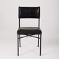 JACQUES ADNET LEATHER CHAIR