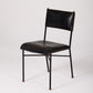 JACQUES ADNET LEATHER CHAIR