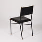 JACQUES ADNET LEATHER CHAIR