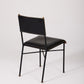 JACQUES ADNET LEATHER CHAIR