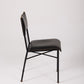 JACQUES ADNET LEATHER CHAIR