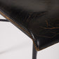 JACQUES ADNET LEATHER CHAIR