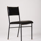 JACQUES ADNET LEATHER CHAIR