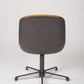 Leather armchair by Charles Pollock for Knoll