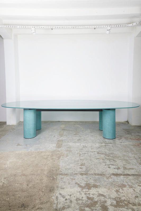 Grande table à manger Lella et Massimo Vignelli
