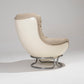 FAUTEUIL EN CUIR "KARATÉ" MICHEL CADESTIN, 1970s