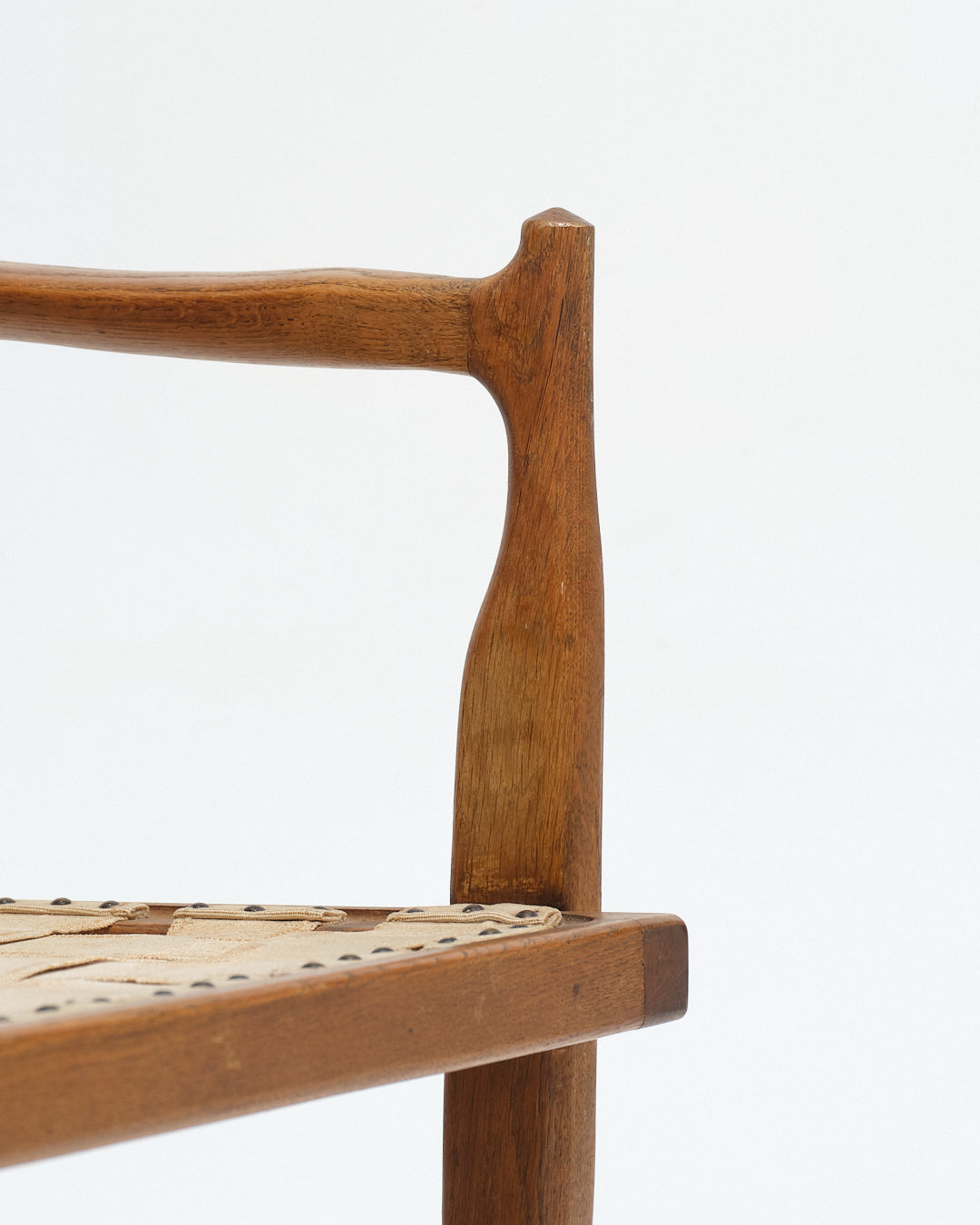 José in oak, Guillerme and Chambron sofa, 1950s