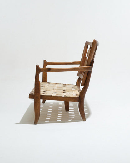 José in oak, Guillerme and Chambron sofa, 1950s