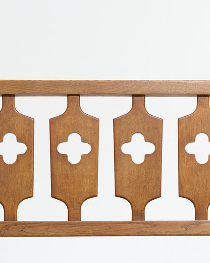 José in oak, Guillerme and Chambron sofa, 1950s