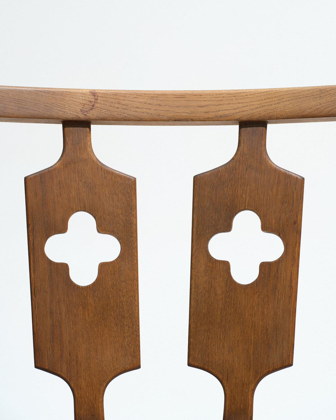 FAUTEUIL JOSÉ EN CHÊNE, GUILLERME ET CHAMBRON, 1950s