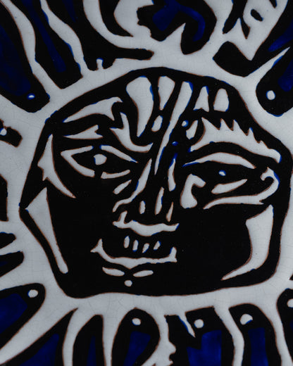 PLAT EN CÉRAMIQUE, JEAN LURÇAT, 1950s