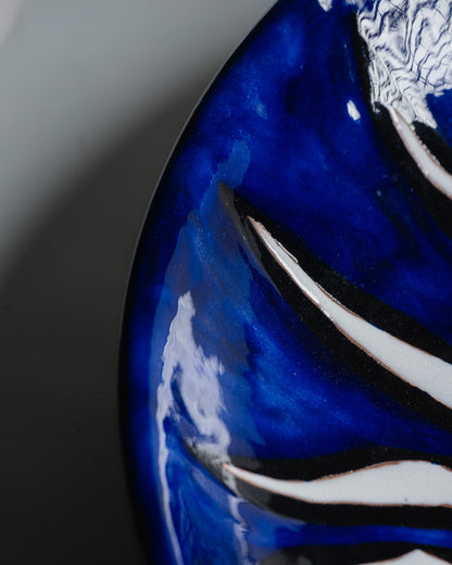 PLAT EN CÉRAMIQUE, JEAN LURÇAT, 1950s